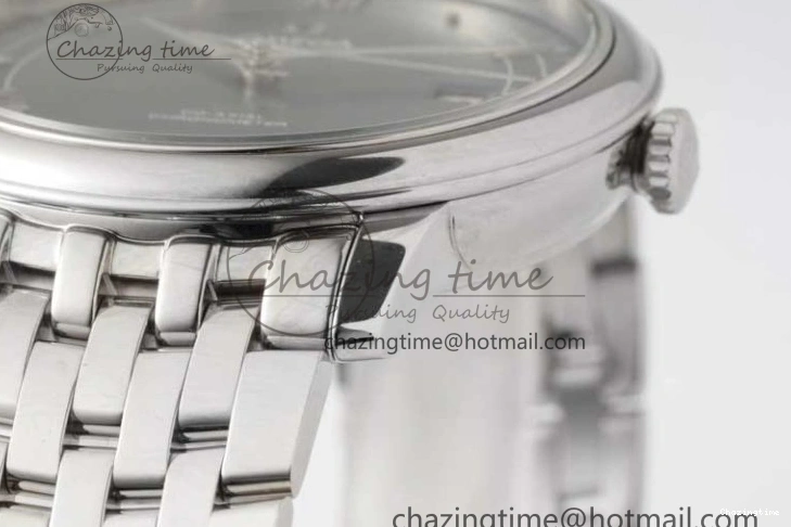 0228 De Ville SS DIWF 1:1 Best Edition Light Blue Dial SS Markers on SS Bracelet MIYOTA TopPick 7850